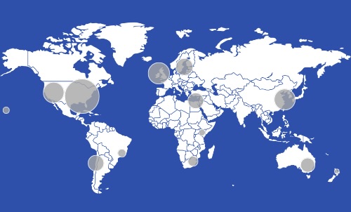 VIP Consortium World Map