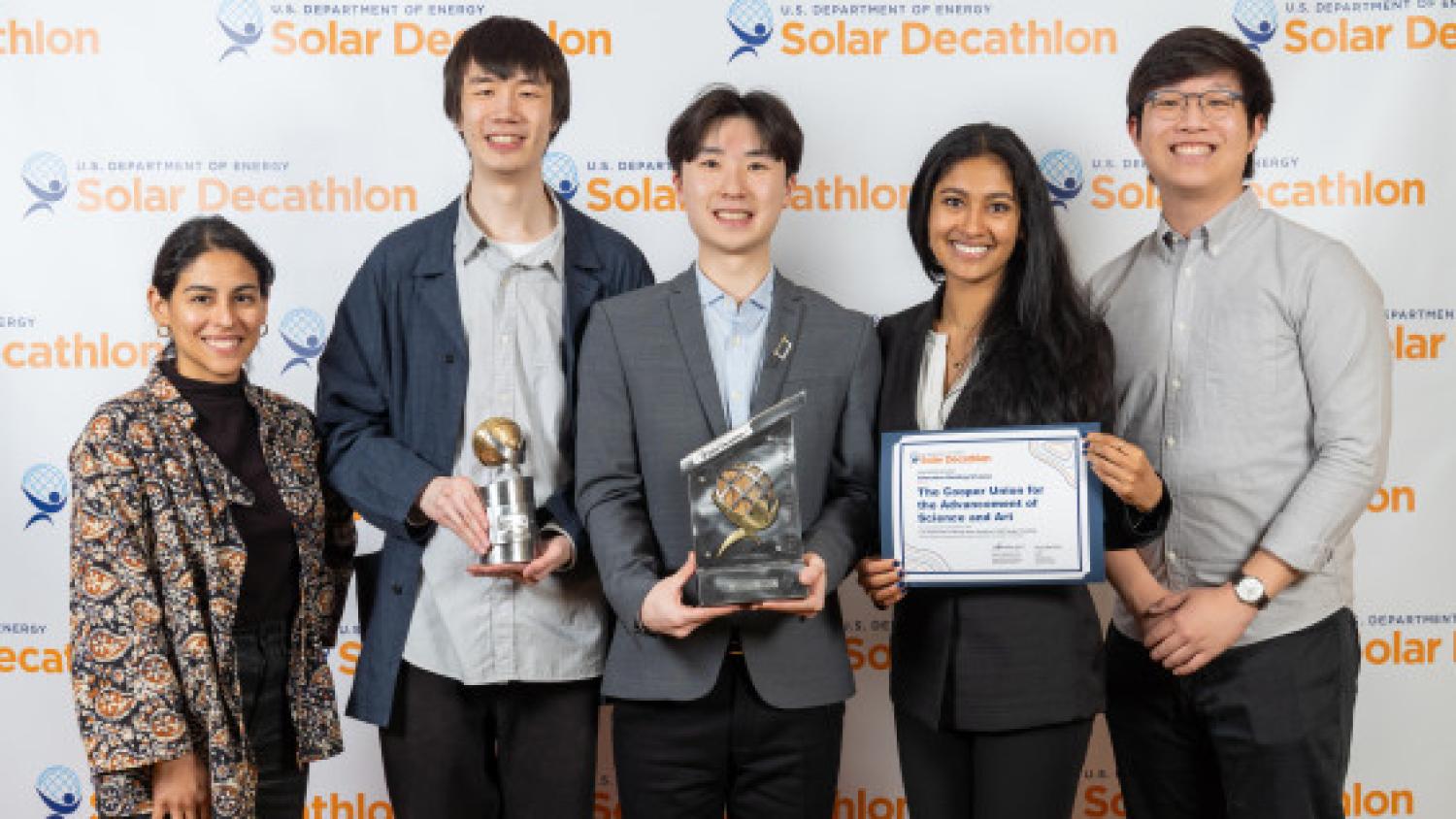 Cooper Team Wins A Solar Decathlon Grand Prize